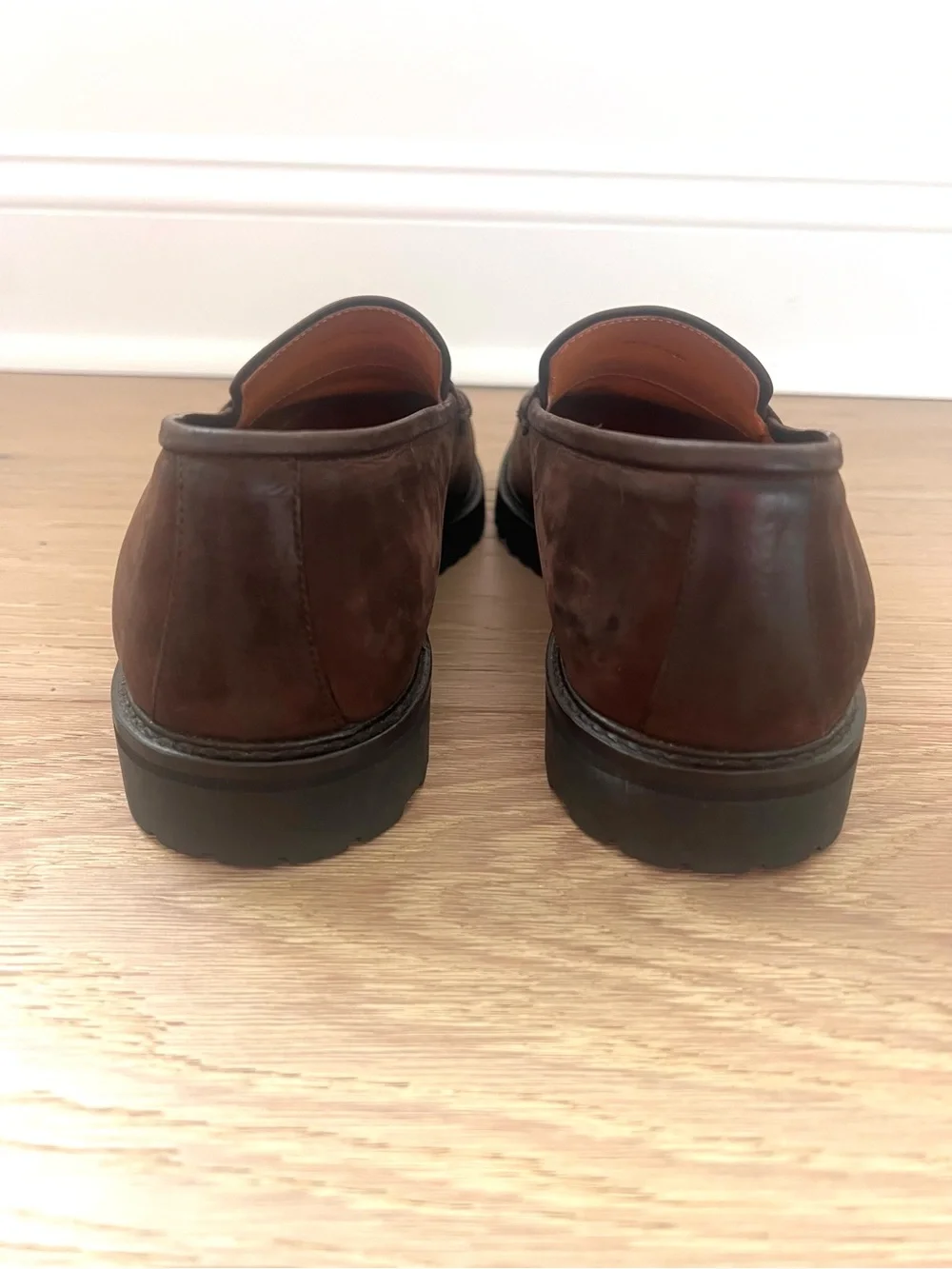 Cole Haan Men's Suede Penny Loafers Size 9 Shoe